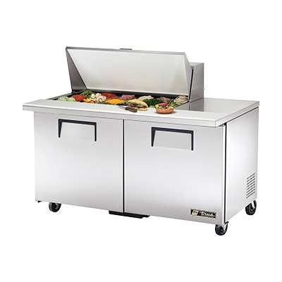 True TSSU-60-18M-B-HC 60 inch Mega Top Sandwich Prep Table