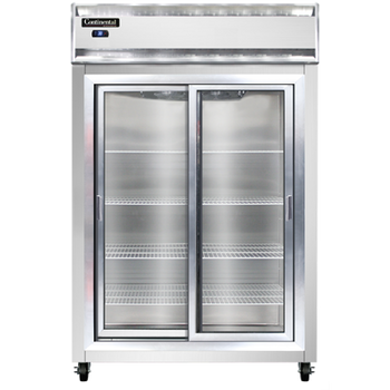 Continental Refrigerator 2RSNSASGD 52-inch Reach-In Refrigerator