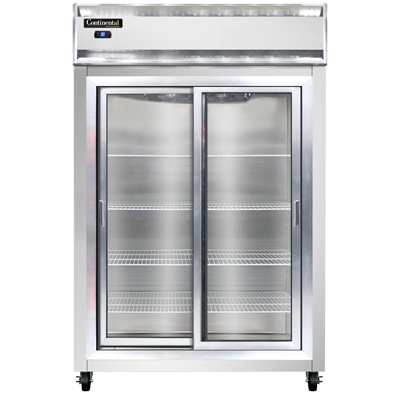 Continental Refrigerator 2RSNSSSGD 52-inch Reach-In Refrigerator