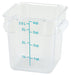 Winco PCSC-4C Square Food Storage Containers