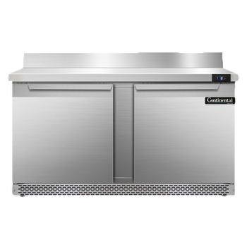 Continental Refrigerator SWF60NBS-FB 60-inch Work Top Freezer Counter