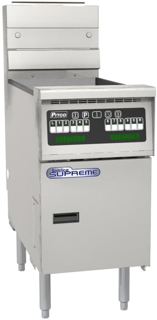 Pitco Frialator SSH60-5FD Fryer Gas Floor Model Full Pot