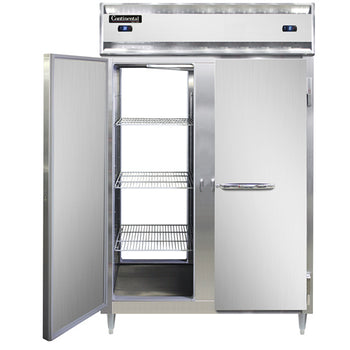 Continental Refrigerator D2RFNSSPT 52-inch Pass-Thru Refrigerator/Freezer