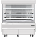 Everest Refrigeration EOMV-72-W-28-S 73-1/4-inch Open Air Merchandisers