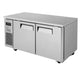 Turbo Air JURF-60-N 59 inch Reach-In Refrigerator Freezer Undercounter Freezer