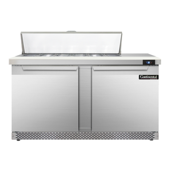 Continental Refrigerator SW60N12C-FB 60-inch Sandwich Prep Table