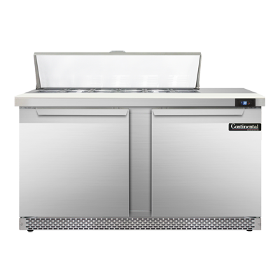 Continental Refrigerator SW60N12C-FB 60-inch Sandwich Prep Table