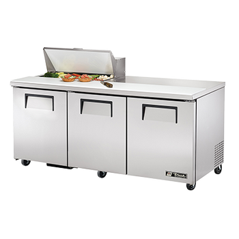 True TSSU-72-08-HC 72 inch Sandwich Prep Table