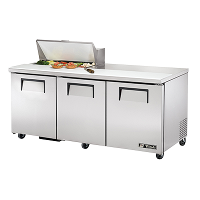 True TSSU-72-08-HC 72 inch Sandwich Prep Table