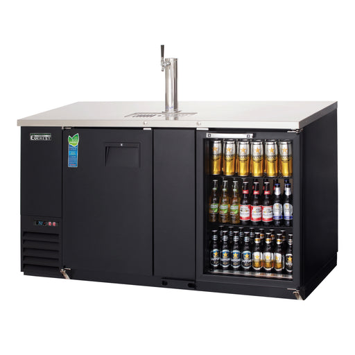 Everest Refrigeration EBD3-BBG 68-inch Draft Beer Cooler