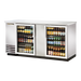 True TBB-3G-S-HC-LD 69 inch Refrigerated Back Bar Cabinet