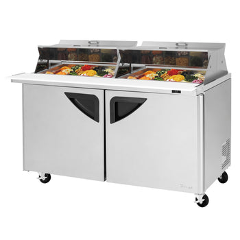 Turbo Air TST-60SD-24-N-DS 60 inch Mega Top Sandwich Prep Table