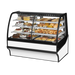 True TDM-DZ-59-GE/GE-W-W 59 inch Refrigerated/Non-Refrigerated Display Case