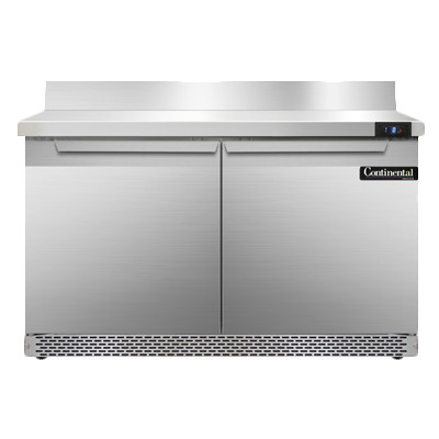 Continental Refrigerator SWF48NBS-FB 48-inch Work Top Freezer Counter