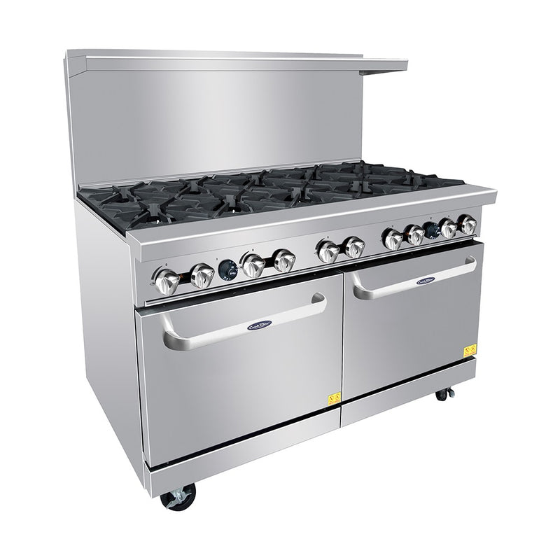 Atosa USA AGR-10B 60-Inch Ten Burner Propane Gas Range