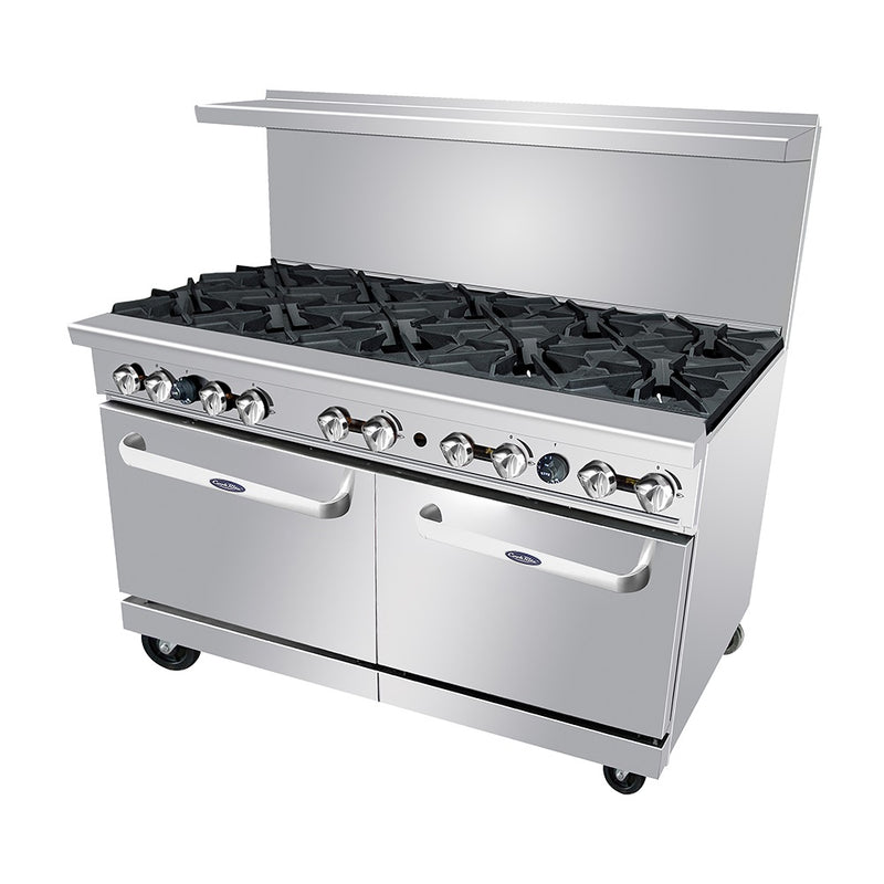 Atosa USA AGR-10B 60-Inch Ten Burner Natural Gas Range