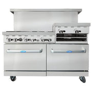 Atosa AGR-6B-24RGB 60 inch Range With Raised Griddle and Broiler