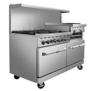 Atosa AGR-6B-24RGB 60 inch Range With Raised Griddle and Broiler