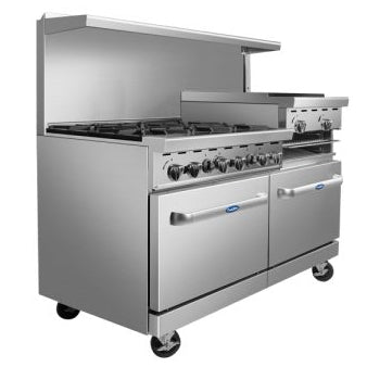 Atosa AGR-6B-24RGB 60 inch Range With Raised Griddle and Broiler