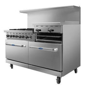 Atosa AGR-6B-24RGB 60 inch Range With Raised Griddle and Broiler
