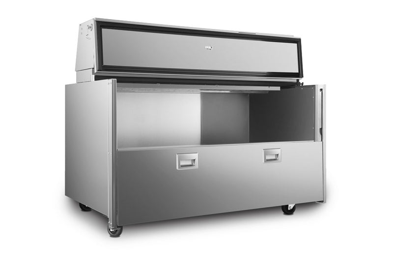 Atosa AMC-5801 58-inch Milk Cooler-Single Access - 16 crate capacity