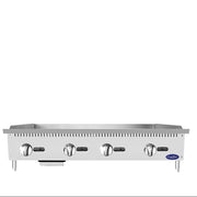 Atosa USA ATMG-48 Heavy Duty Stainless Steel 48-Inch Manual Griddle - Natural Gas