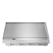 Atosa USA ATMG-48 Heavy Duty Stainless Steel 48-Inch Manual Griddle - Natural Gas