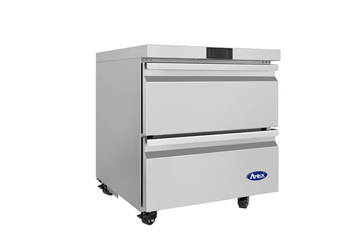 Atosa AUF27D2 27 inch Undercounter Freezer with Drawers