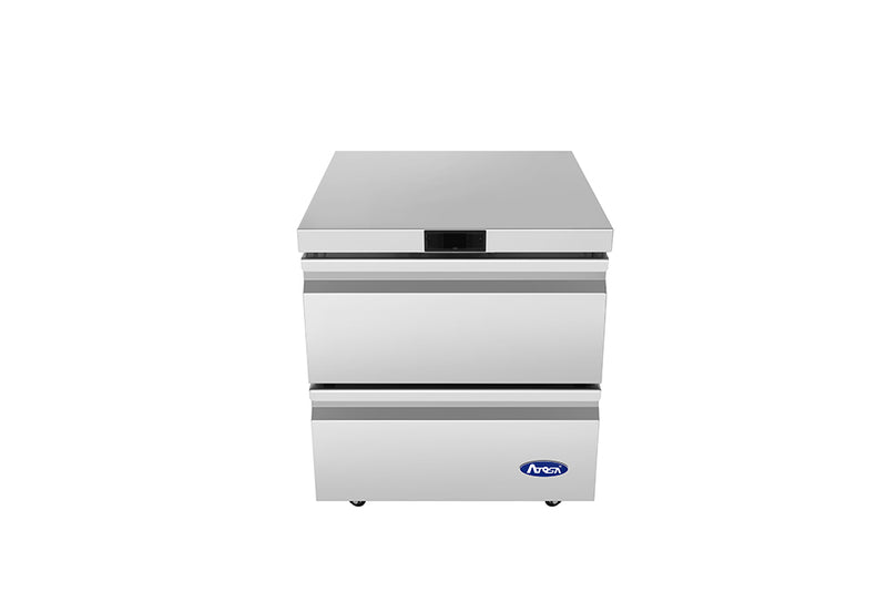 Atosa AUF27D2 27 inch Undercounter Freezer with Drawers