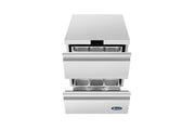 Atosa AUR27D2 27 inch Undercounter Refrigerator with Drawers