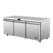 Atosa AUR72SD 72 inch Undercounter Refrigerator
