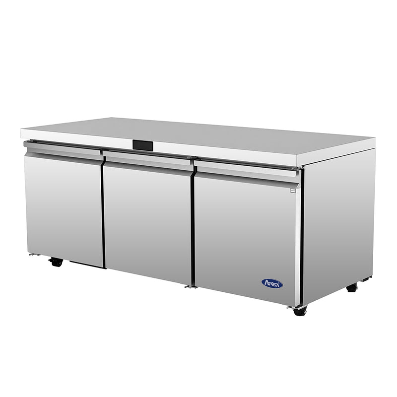 Atosa AUR72SD 72 inch Undercounter Refrigerator