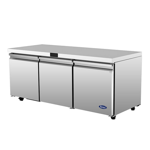 Atosa AUR72SD 72 inch Undercounter Refrigerator