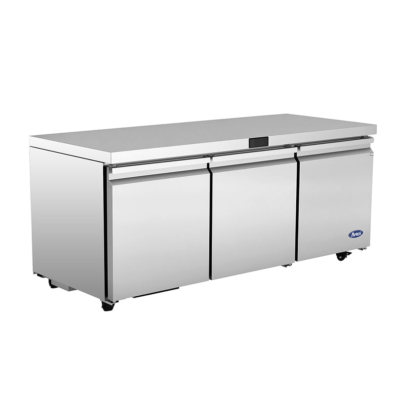Atosa AUR72SD 72 inch Undercounter Refrigerator