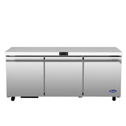 Atosa AUR72SD 72 inch Undercounter Refrigerator