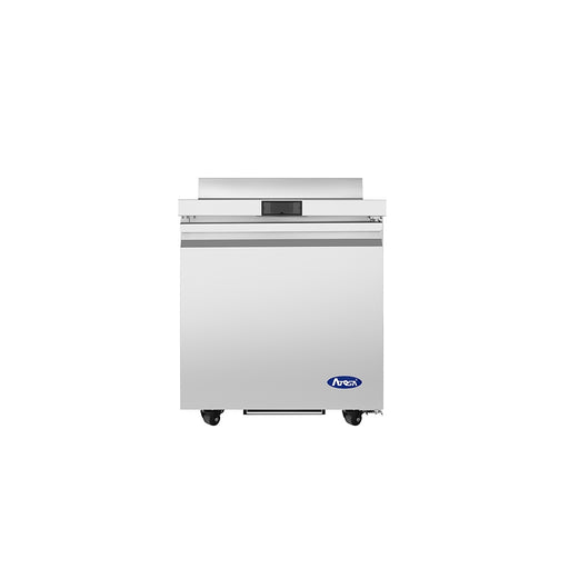 Atosa AWF27SD 27-1/2" Worktop Freezer with Backsplash, 1 Solid Door, 6.53 Cu Ft