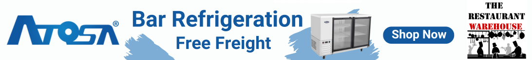 Atosa Bar Refrigeration