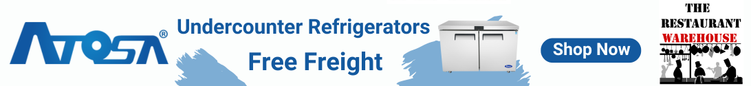 Atosa Undercounter Refrigerator