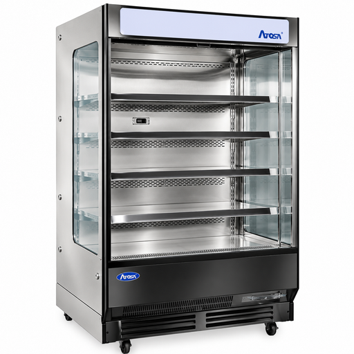 Atosa AOM-50B 50 inch Open Air Merchandiser right