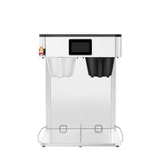 Atosa CB3L021 short twin commercial coffee and tea brewer with two brew stations and touchscreen
