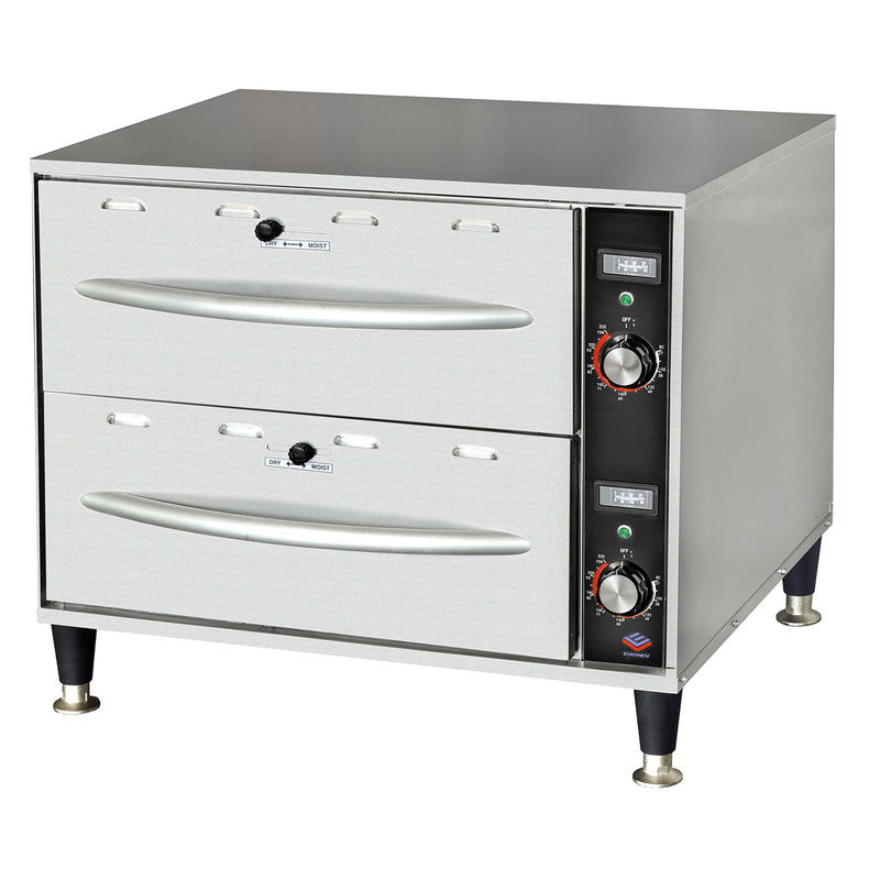 Comstack Castle CC-WD-2 Countertop Food Warmer - 2 Drawer