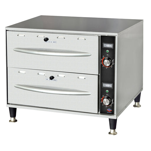 Comstack Castle CC-WD-2 Countertop Food Warmer - 2 Drawer