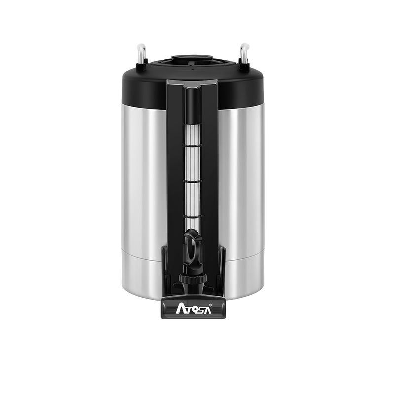 Atosa CD-15-L 1.5 gallon insulated coffee dispenser with level indicator and brew-through lid