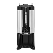 Atosa CD-15-L-WS 1.5 gallon insulated coffee dispenser on stand with level indicator
