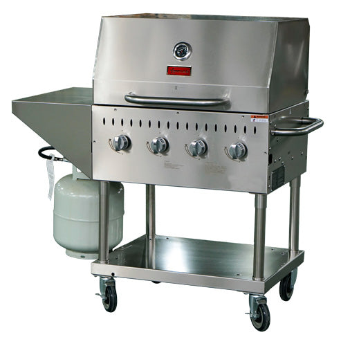 Omcan CE-CN-0030-S LP Outdoor Propane Charbroiler BBQ Grill