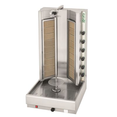 Eurodib USA DG18V Propane Gas Gyro Machine - Turbo