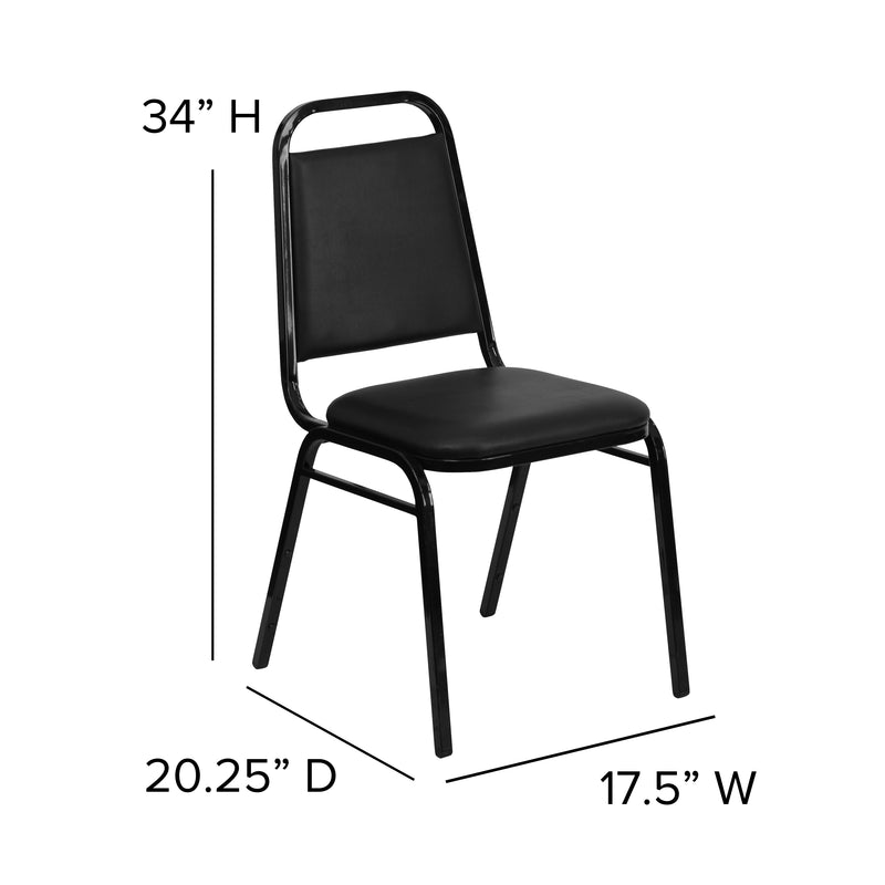36SQ BK Table-Banquet Chair