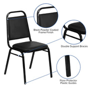 36SQ BK Table-Banquet Chair