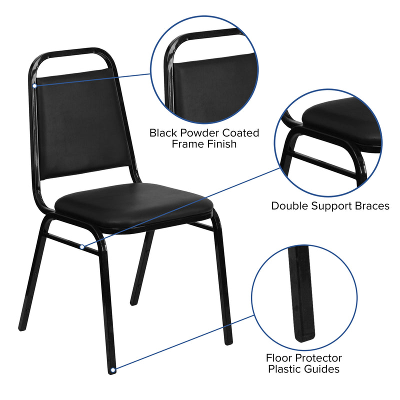 36SQ BK Table-Banquet Chair