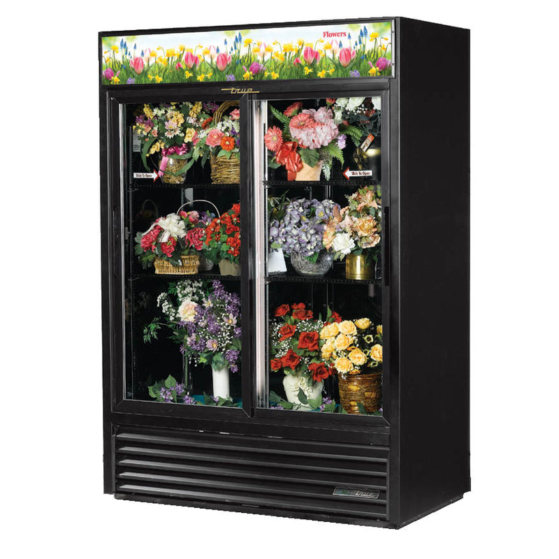 True Refrigeration GDM-47FC-HC-LD Floral Fridge